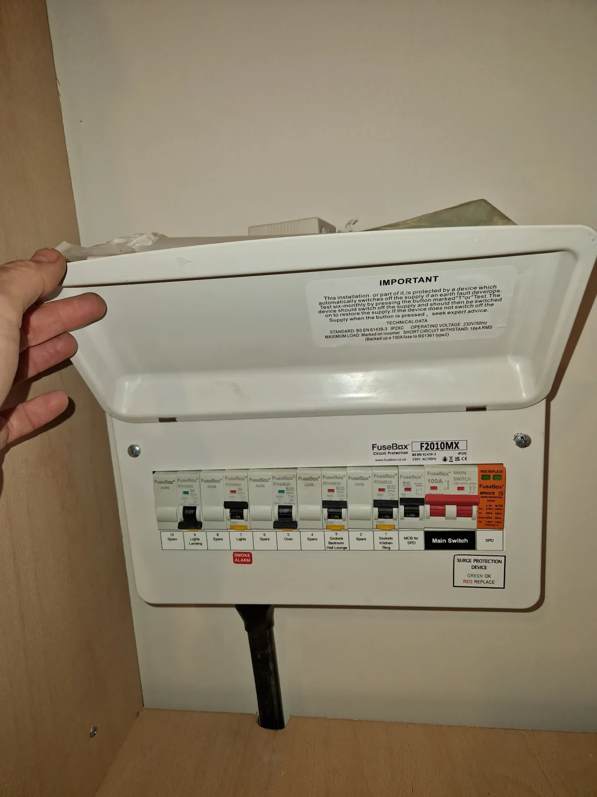 Recent Pardoe Electrical electrical project